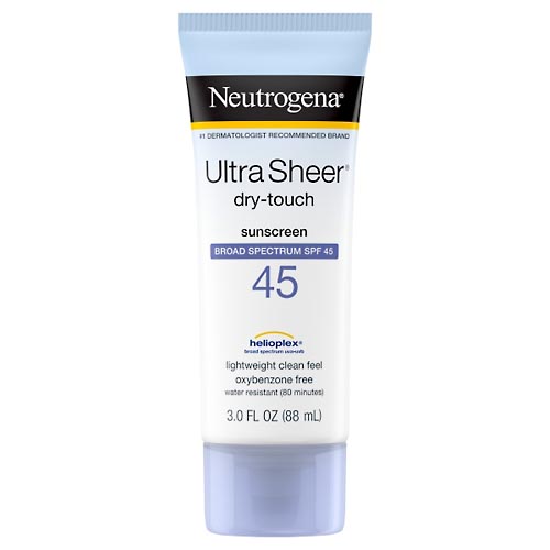Image for Neutrogena Sunscreen, Dry-Touch, Broad Spectrum SPF 45,3oz from Gloyer's Pharmacy