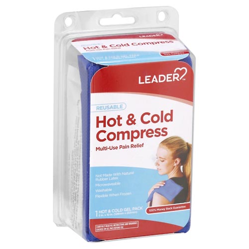 Image for Leader Hot & Cold Compress, Multi-Use Pain Relief,1ea from Gloyer's Pharmacy
