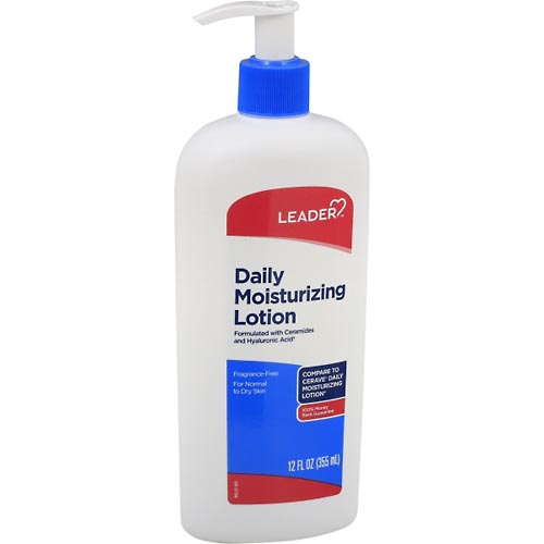 Image for Leader Lotion, Daily Moisturizing, Fragrance-Free,12oz from Gloyer's Pharmacy