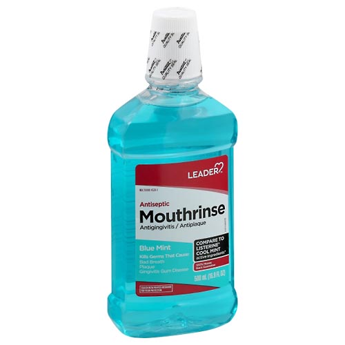 Image for Leader Mouthrinse, Blue Mint,500ml from Gloyer's Pharmacy