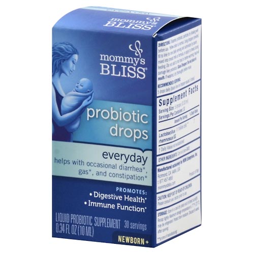 Image for Mommys Bliss Probiotic Drops, Everyday,0.34oz from Gloyer's Pharmacy